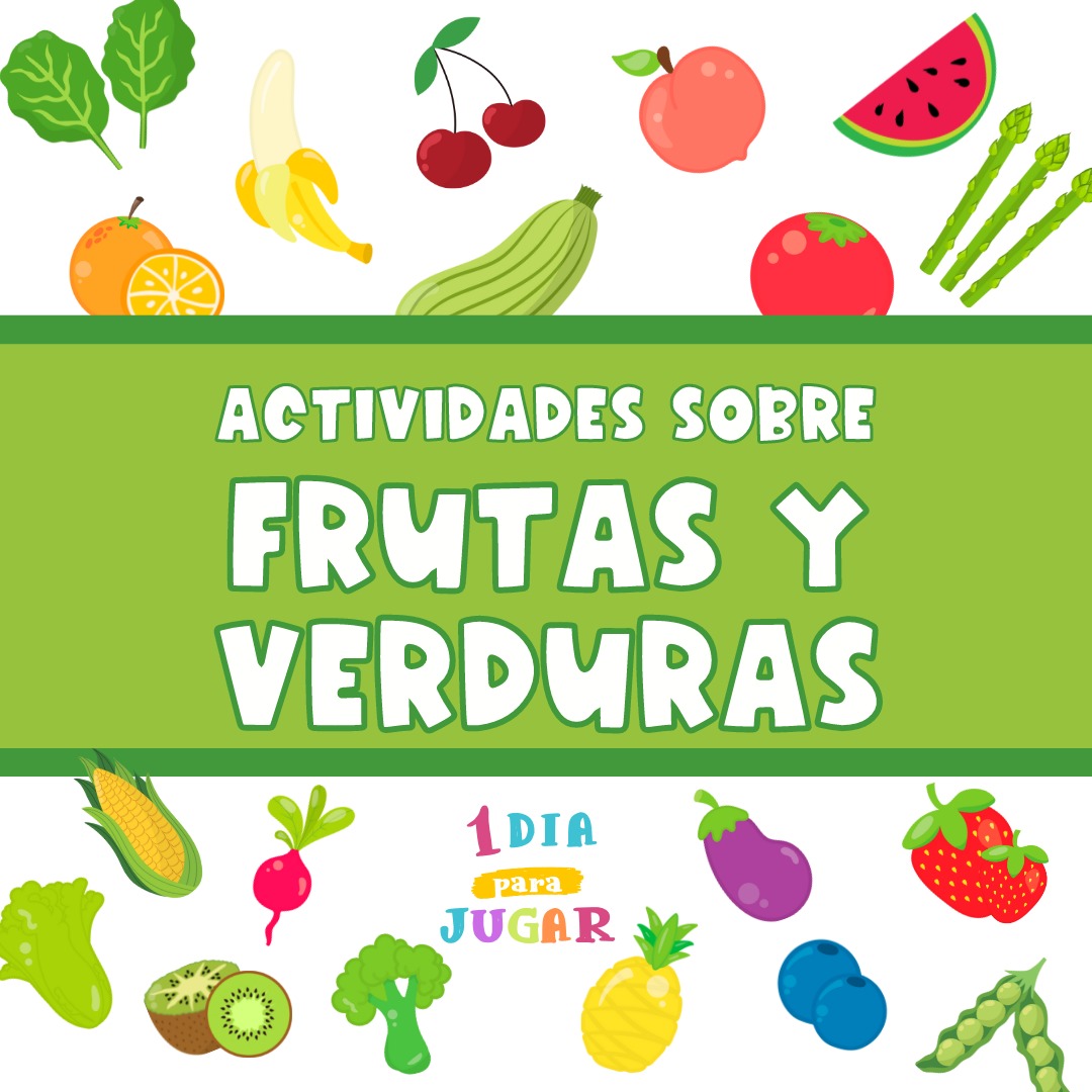 Actividades Infantiles Imprimibles Frutas y Verduras